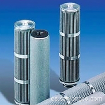 Núcleo de filtro para flujo de fusión de plástico